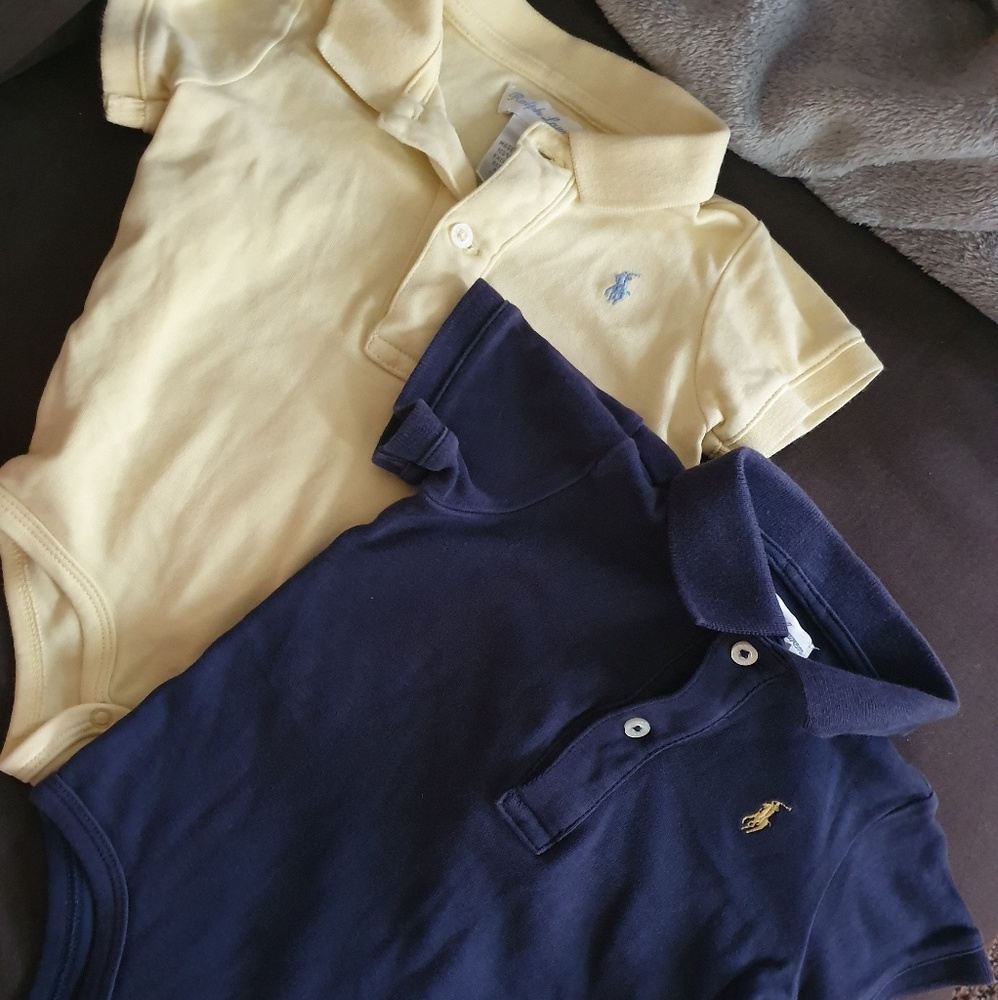 Ralph lauren babyboy onesies